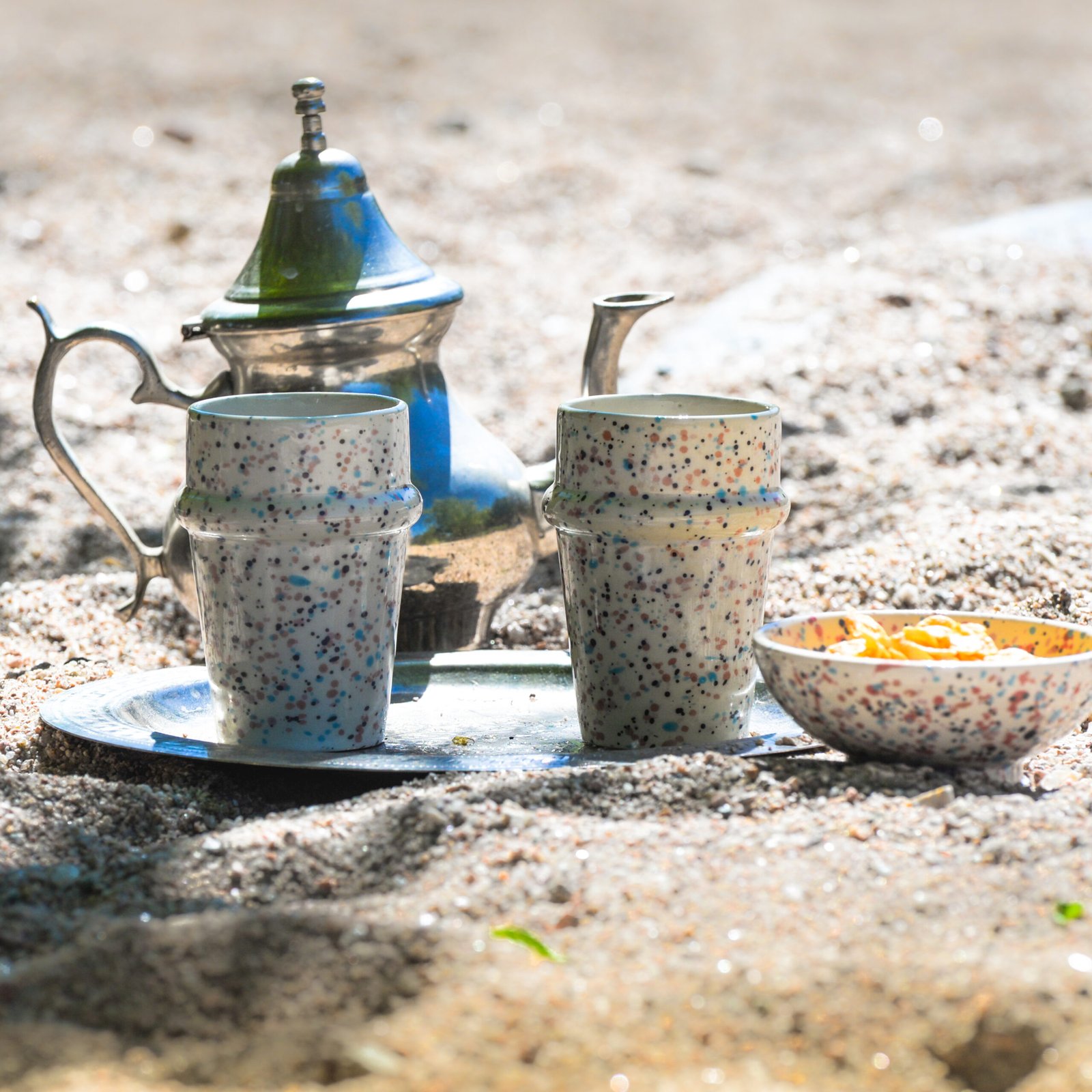 Taza / Vaso Granito Multicolor - Colección Tetuán - Image 2