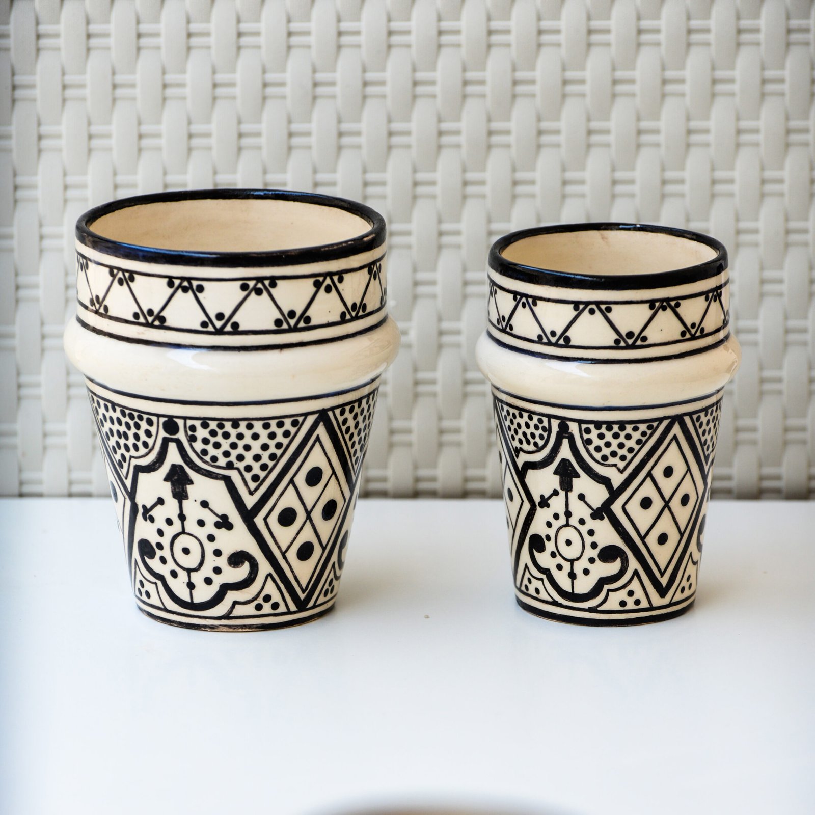 Taza / Vaso XL Negro - Colección Fez - Image 2