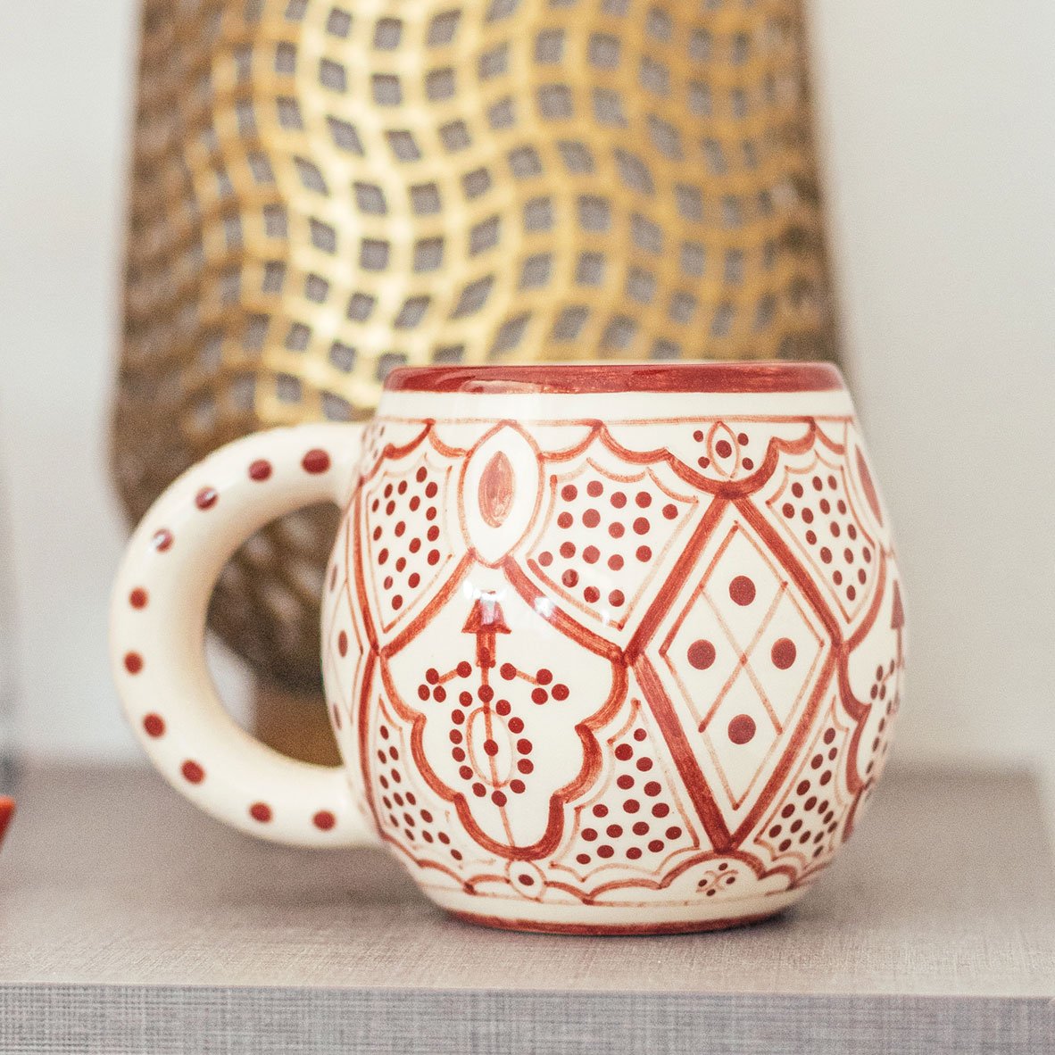 Taza Tanit Terracota - Colección Zagora