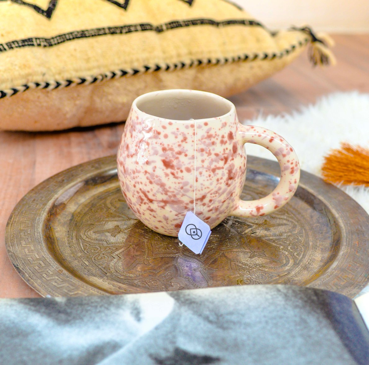 Taza Tanit Coral y Rubí - Colección Tanger - Image 4