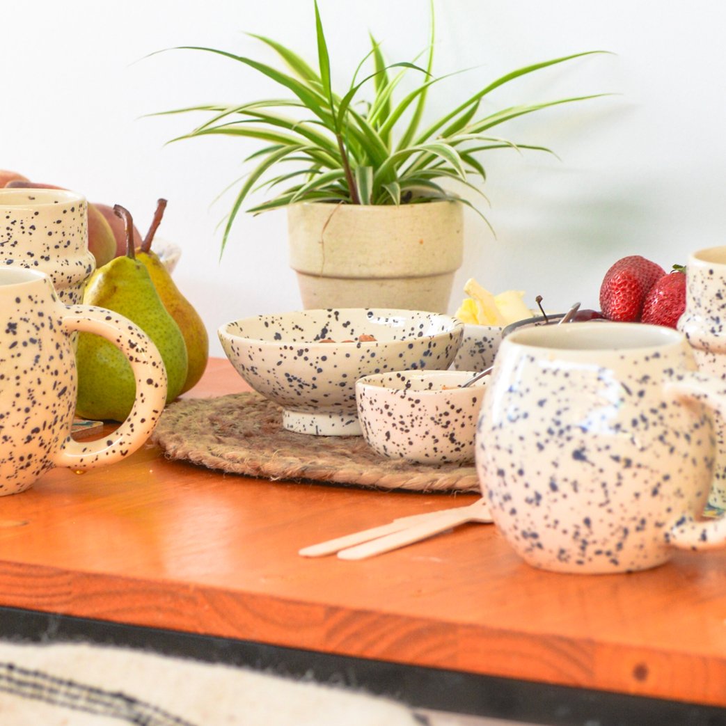 Bowl Mediano Granito Negro - Colección Meknes - Image 2