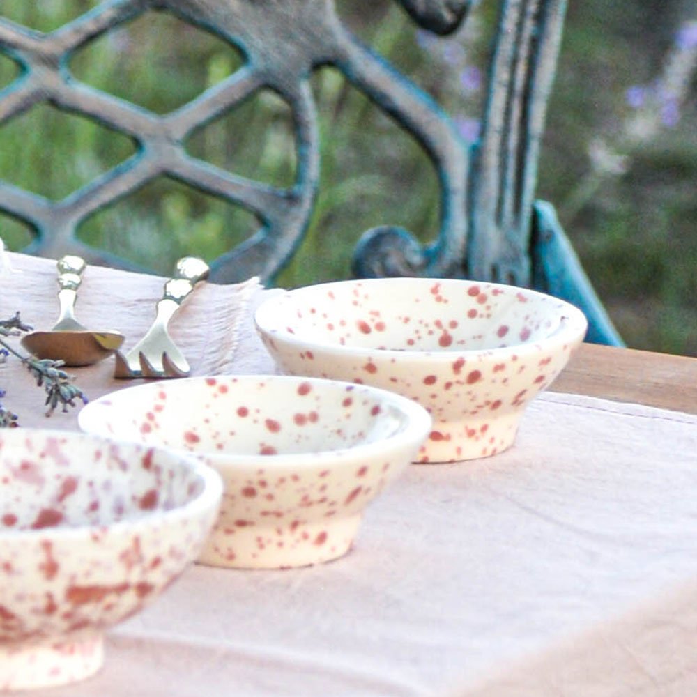 3 Mini Bowls Granito Multicolor - Colección Tánger