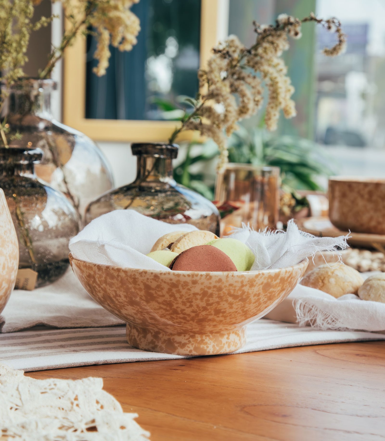 Bowl Grande / Ensaladera Granito Arena - Colección Granito Sahara