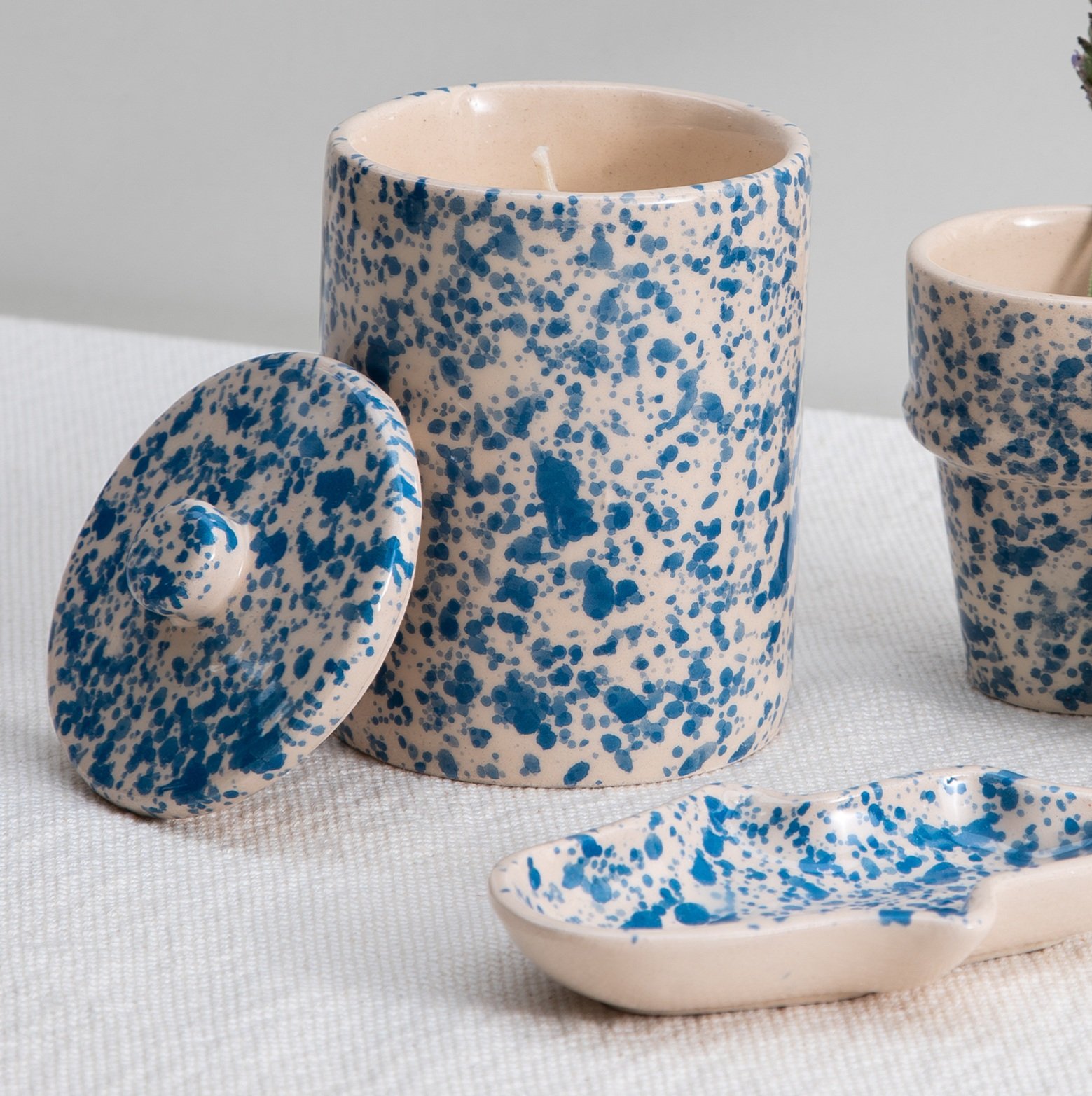 Caja Granito + Vela - Varios Colores