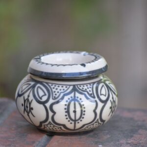 Cenicero Tanit Negro - Serie Fez