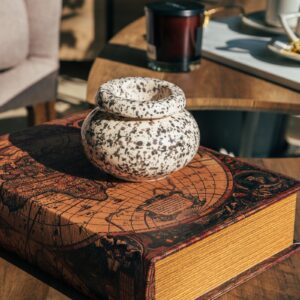 Cenicero Tanit Granito Negro - Serie Meknes