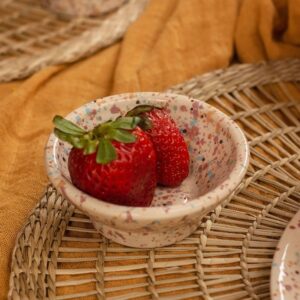 3 Mini Bowls Granito Multicolor - Colección Tetuán