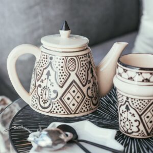 Tetera Tanit Negra - Colección Fez