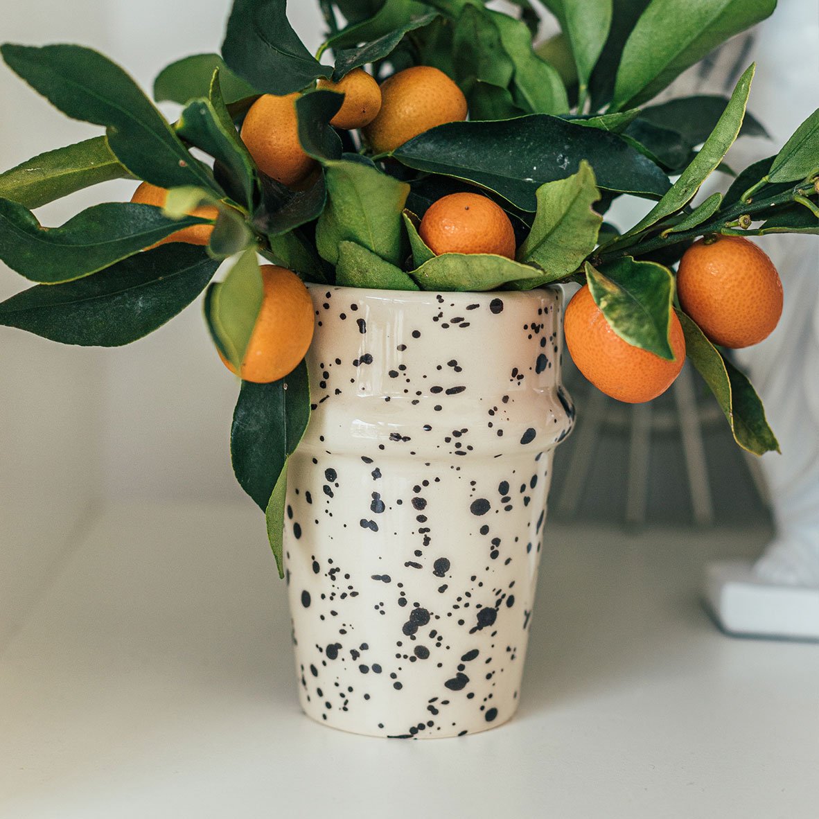 Taza / Vaso Granito Negro - Colección Meknes
