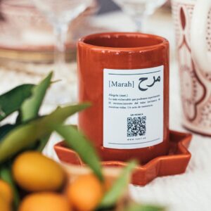 Vela Terracota Marah / Alegría
