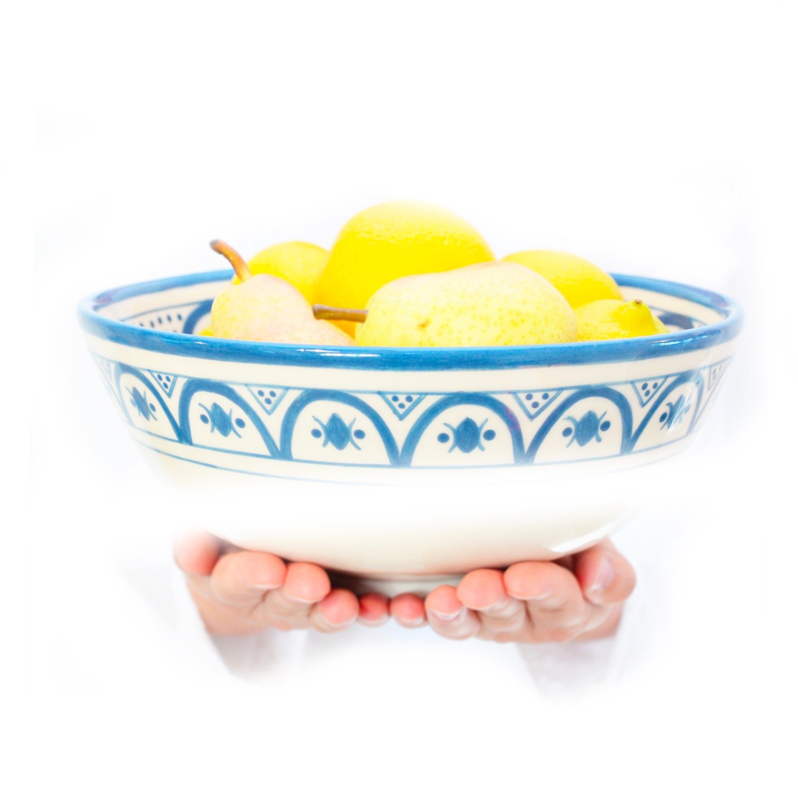 Ensaladera XXL de Cerámica Azul Cobalto - Colección Marrakech - Image 7