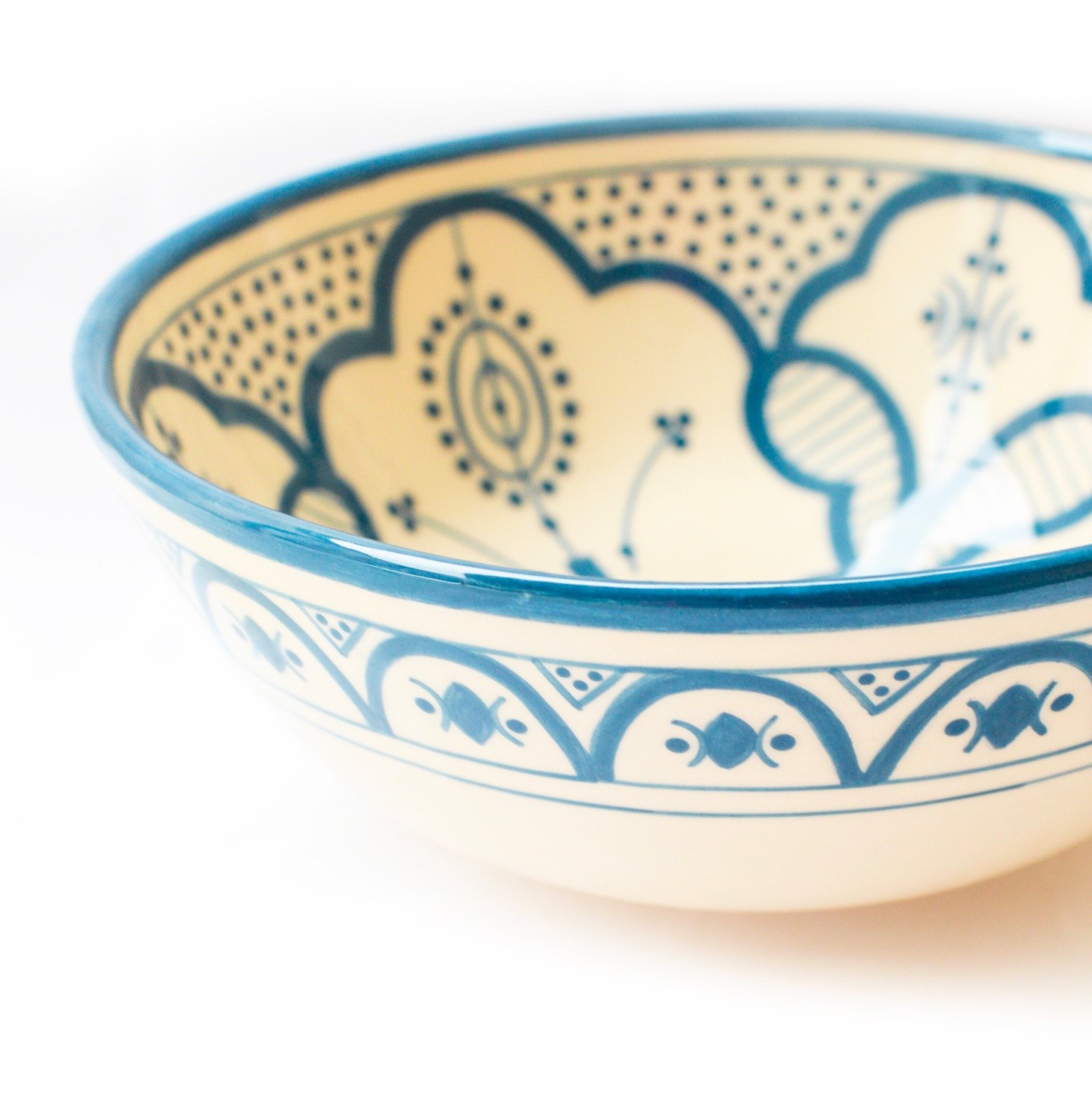 Ensaladera XXL de Cerámica Azul Cobalto - Colección Marrakech - Image 6