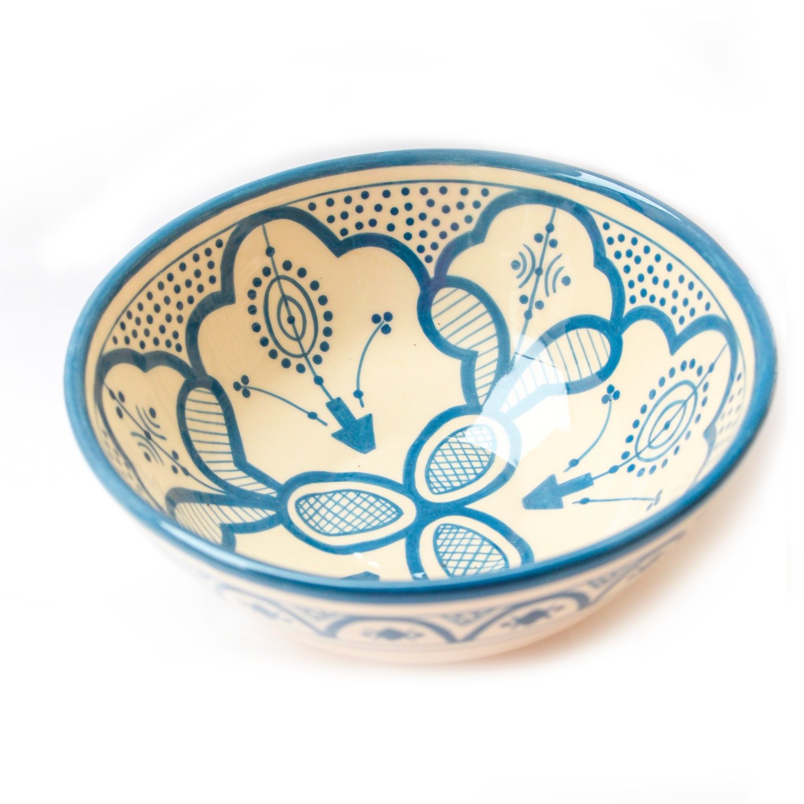 Ensaladera XXL de Cerámica Azul Cobalto - Colección Marrakech - Image 5