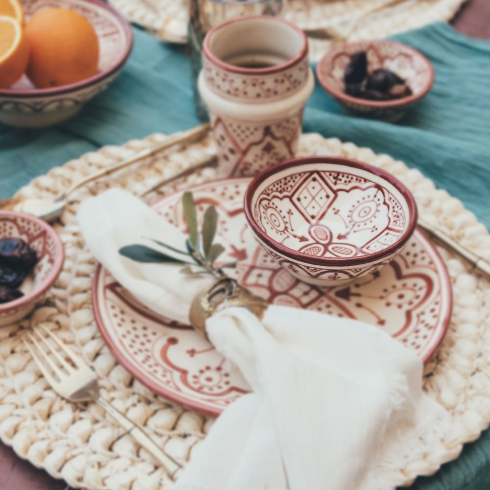 Bowl Mediano de Cerámica Terracota - Colección Zagora