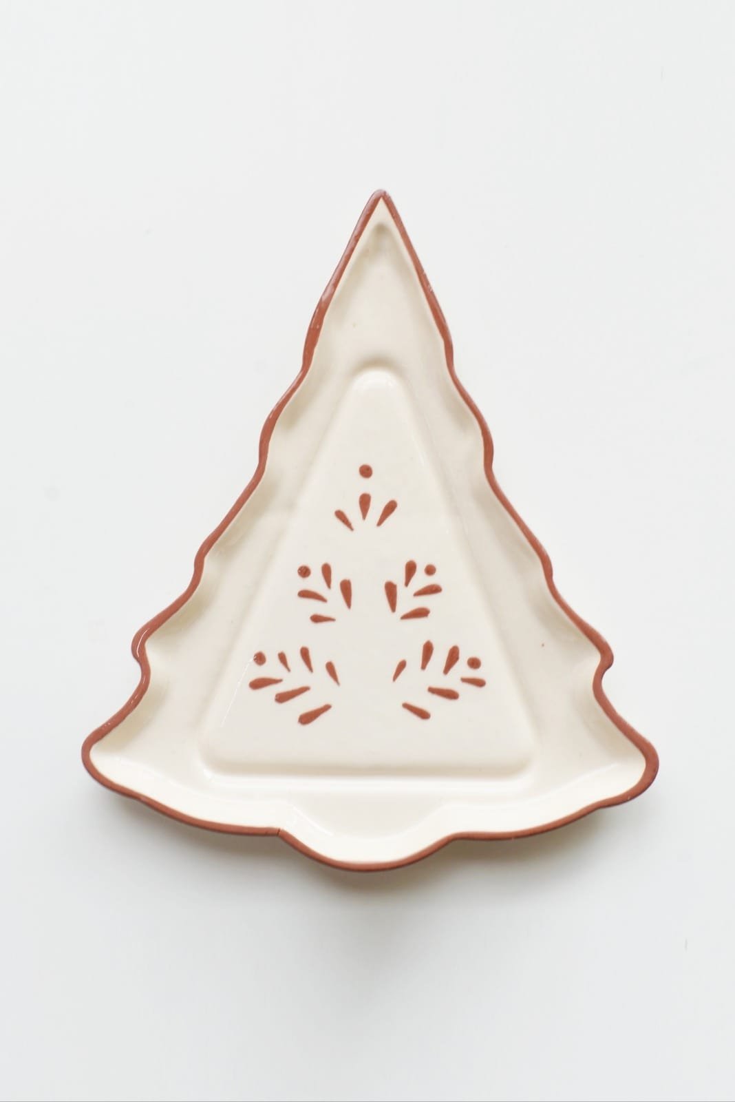 Plato Arbolito Rojo - Colección Navidad 2025