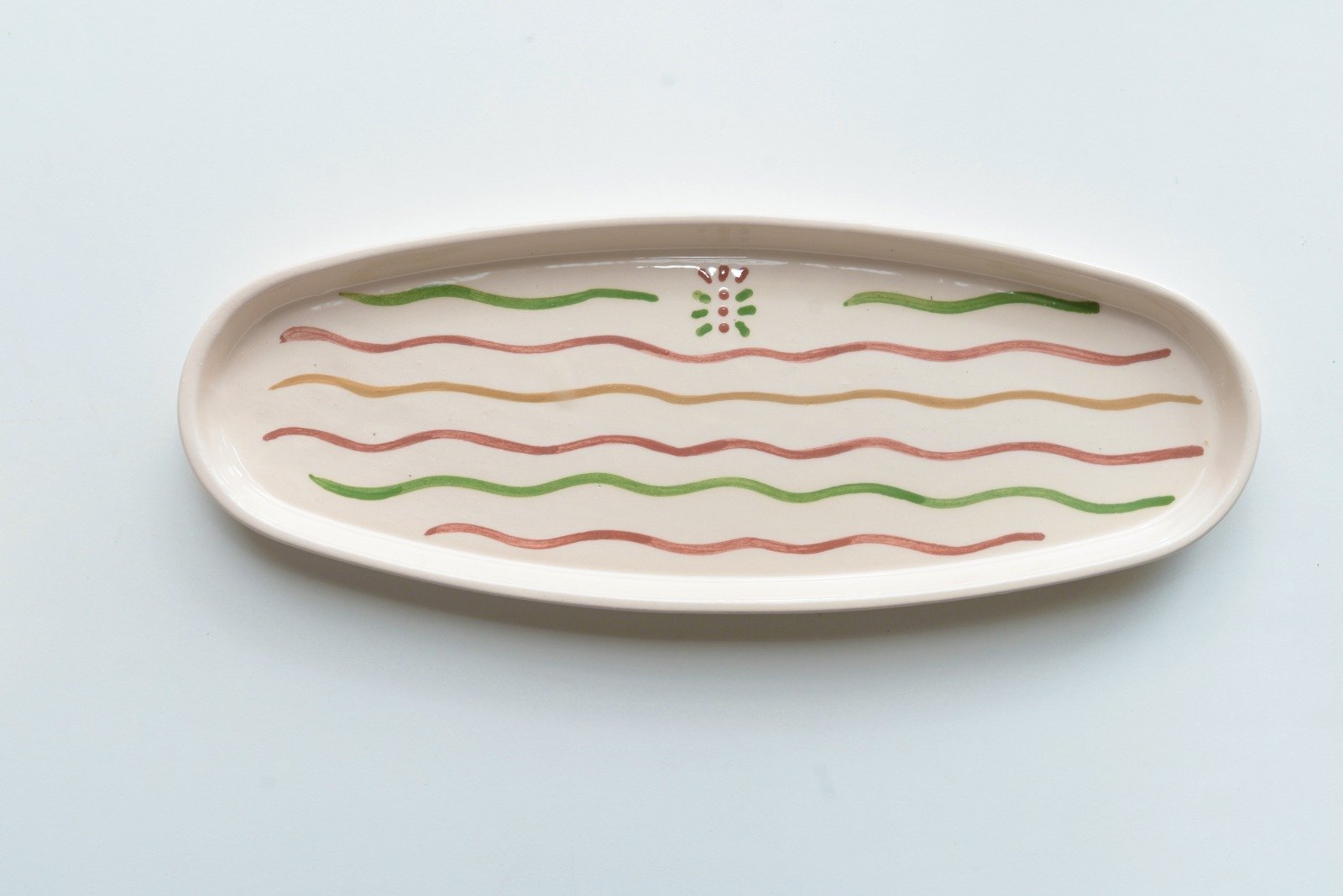 Bandeja Ovalada Colores - Colección Navidad 2025