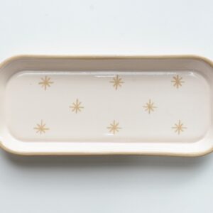 Bandeja-Recta-Estrellas.jpg Bandeja Recta Estrellas Arena - Colección Navidad 2025