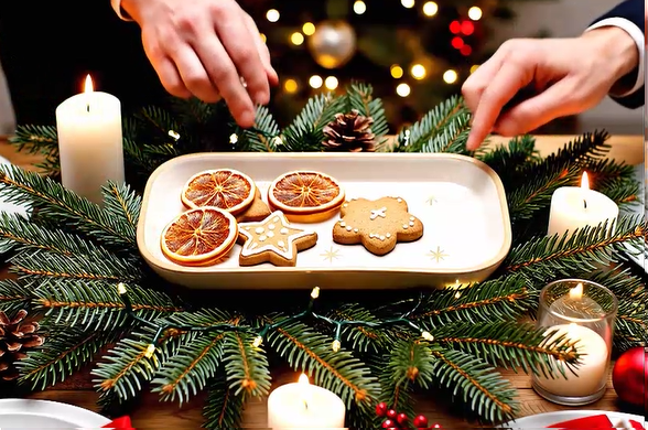 Bandeja Recta Pino Navideño - Colección Navidad 2025 - Image 2