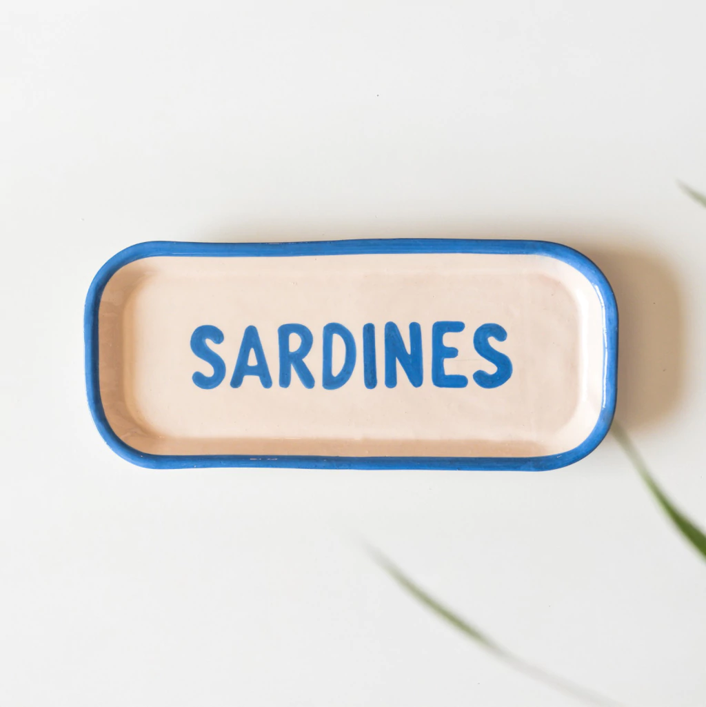 Bandeja Recta Sardines - Colección Mare