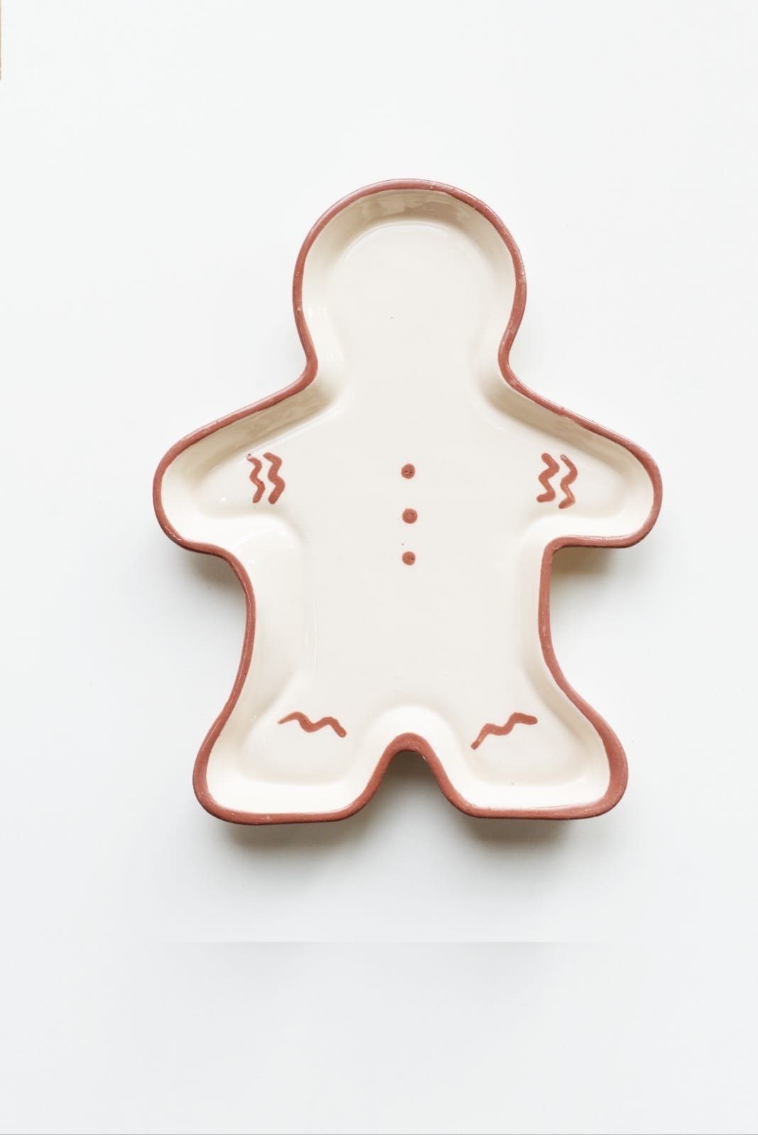 Plato Gengibre Rojo - Colección Navidad 2025