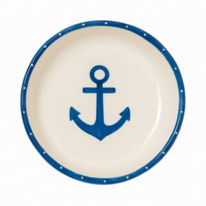 Plato de Pan Ancla Azul - Colección Mare
