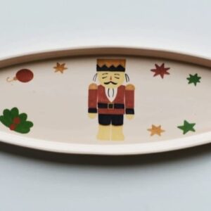 Ovalada-Soldado-Gengibre.jpg Bandeja Ovalada Soldado de Gengibre - Colección Navidad 2025