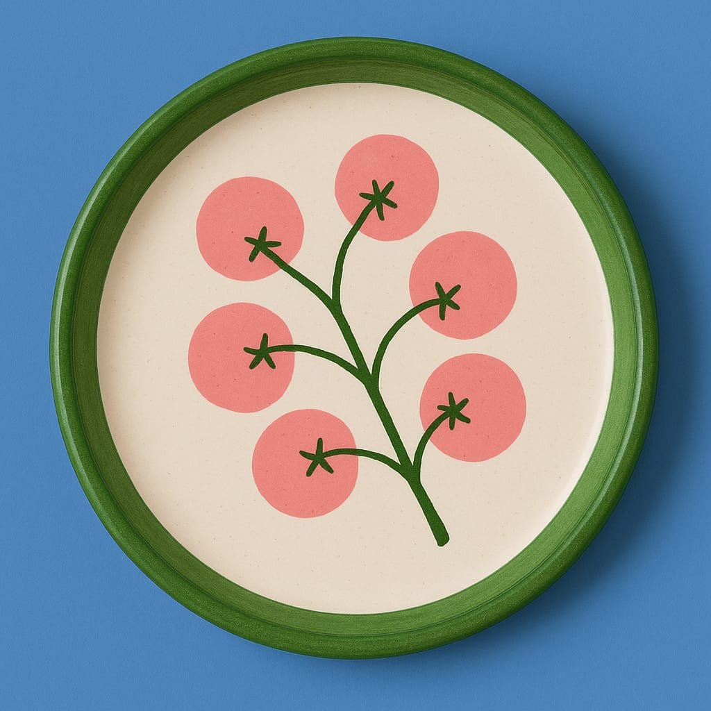 Plato de Pan Tomato - Colección Mare