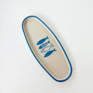 mare-bandeja-peces-azules.webp Bandeja Ovalada Peces Azules - Colección Mare