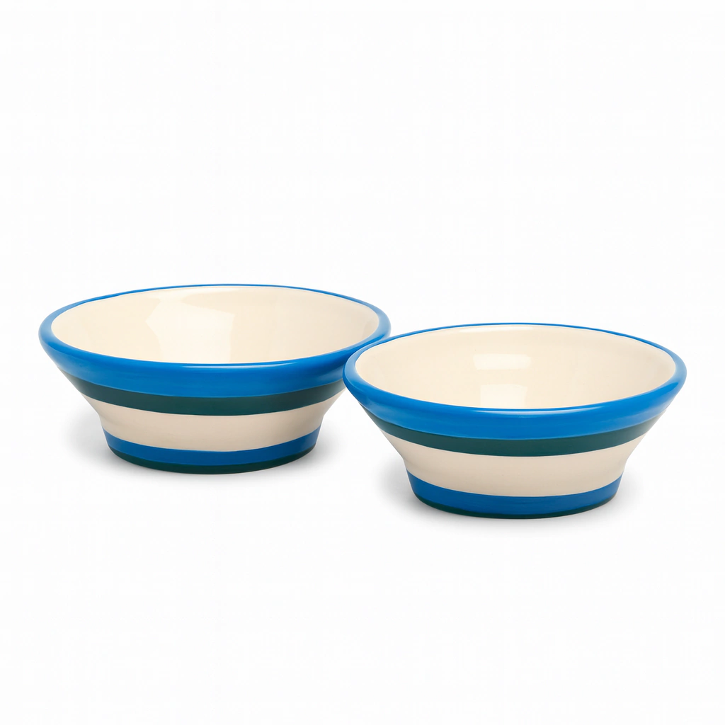 Mini Bowl Azul Cobalto y Verde - Colección Mare