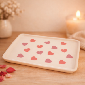 Bandeja Cuadrada Corazón - Serie Corazón